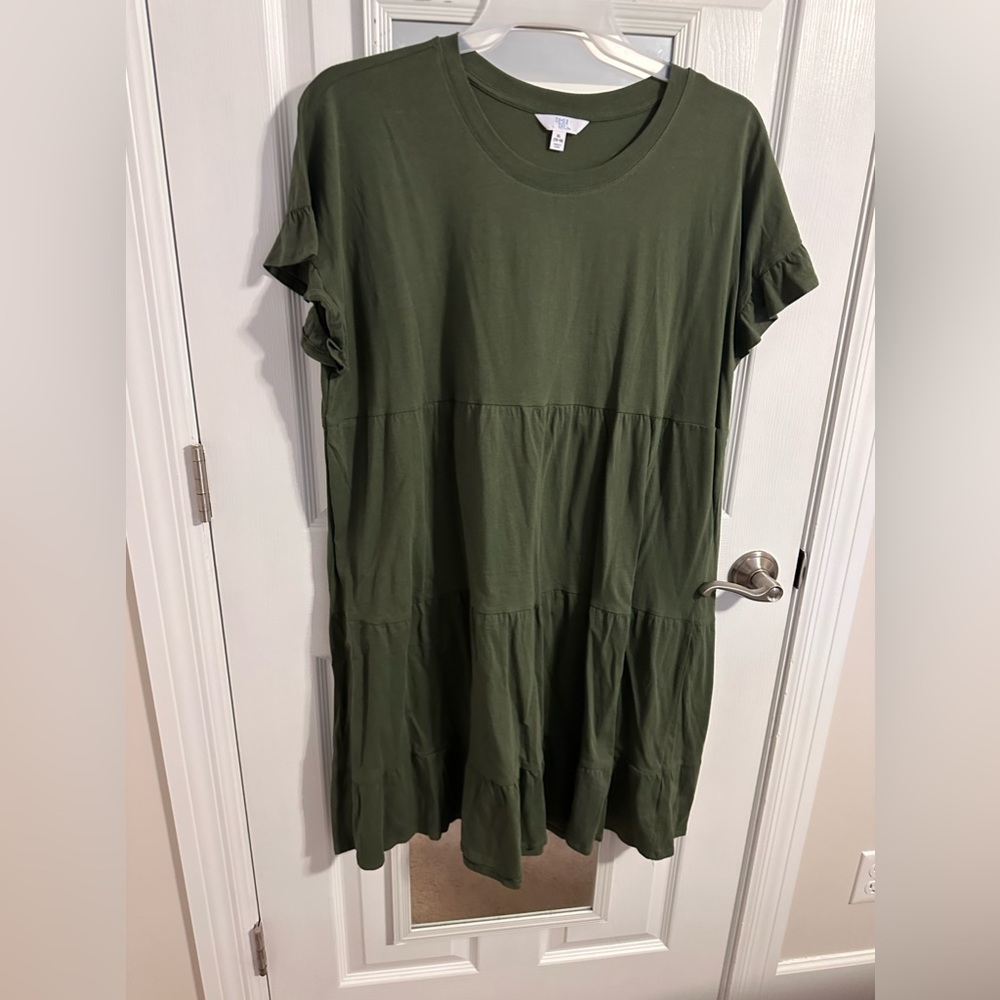 Green Babydoll dress